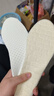 纯羊毛保暖鞋垫男加绒加厚乳胶皮毛一体羊毛100%棉鞋垫女冬季防寒 1双装-米色【100%纯羊毛】 4142码 实拍图