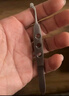 凌云鹤睑板腺堵塞疏通器按摩夹腺疏通不锈钢眼科囊堵塞肿挤压清洁眼睑腺 方头按摩镊【3*6mm-单只装】 【优质材料 结实耐用】 实拍图