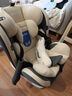 Heekin德国 儿童安全座椅汽车用0-4-12岁婴儿宝宝360度旋转ISOFIX硬接口 时尚灰(ISOFIX+360度旋转) 实拍图