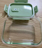希乐扣Cilock玻璃饭盒上班族带饭 微波炉加热专用碗餐盒便当盒保鲜盒中长700ml 实拍图