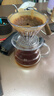 泰摩 冰瞳手冲咖啡滤杯 V60通用咖啡过滤器 滴滤咖啡过滤杯 标准版01号 1-2人份【透明滤杯】 实拍图