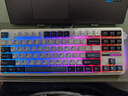 狼蛛（AULA）F87ProV2客制化无线机械键盘电竞游戏专用  蓝牙/2.4G/有线三模连接全键热插拔gasket结构办公键盘 F87 Pro 星际迷航 灰木轴V4 实拍图
