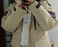 京东京造【进口极寒95鹅绒服】羽绒服男外套女冬季新款中长款 卡其色 L 实拍图