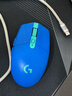 罗技（G）G304 LIGHTSPEED无线鼠标 游戏鼠标 轻质便携 鼠标宏 绝地求生FPS英雄联盟吃鸡 生日礼物 蓝色 实拍图