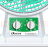 多丽台扇家用台式转页扇电风扇鸿运扇座钟扇定时学生KYT1-25F 绿色KYT1-25F 实拍图