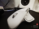 罗技（Logitech）大师系列 MX Master 4 高性能无线蓝牙鼠标  办公鼠标 静音鼠标  升级款 浅灰 带无线接收器 实拍图