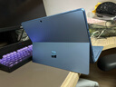 微软（Microsoft）Surface Pro 13英寸键盘盖 带超薄触控笔 宝石蓝 (适配Surface Pro 11/9/8单主机) 实拍图