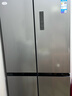 美的（Midea）慧鲜480升双变频一级能效十字四开门双开对开门超薄家用电冰箱风冷大容量政府补贴 BCD-480WSPZM(E) 实拍图