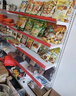敏极超市货架展示架便利店多层零食置物架子药店文具店挂钩中岛展示柜 四层主架（升级加厚） 【单面】长72*宽42*高190cm 实拍图