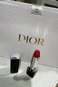 迪奥Dior烈艳蓝金口红丝绒888哑光唇膏3.5g显色生日礼物 新年礼物女生 实拍图