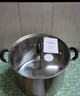 美厨（MAXCOOK）汤锅304不锈钢 复底高汤锅二层蒸锅26cm 电磁炉通用带蒸架MCZ3232 实拍图