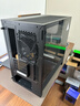 NZXT全新H3 FLOW 台式电脑机箱黑色 M-ATX中塔电脑主机箱台式侧透明电竞游戏机箱 实拍图