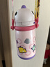 babycare儿童保温杯婴儿吸管水杯水壶不锈钢保温杯上学450ml-新旧款混发 实拍图
