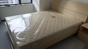 全友家居 双人大床家用高脚床板式床现代简约原木风主卧室床1.5x2米 实拍图