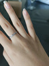 芯奢999纯银素圈戒指女士百搭足银开口戒小众轻奢指环食指戒生日礼物 繁星戒指 实拍图