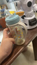 贝亲（Pigeon）自然成长翻盖直饮吸管 大童奶瓶330ml 马戏团 18月+ AA279 实拍图