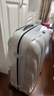 新秀丽（Samsonite）经典贝壳拉杆箱男女超轻盈旅行行李箱升级版 白色 CS2 25英寸 实拍图