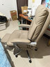 顾全老板椅家用加热按摩 舒适办公椅午休 电脑椅久坐C570H咖纤 实拍图