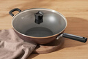 苏泊尔（SUPOR）炒锅 不粘锅平底炒菜锅煎锅34cm电磁炉燃气通用易洁少油烟 实拍图