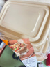 云蕾一次性餐盒带盖饭盒餐具打包盒食品级可降解玉米淀粉1000ML*20套 实拍图