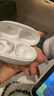 iKF Air Clip耳夹式无线蓝牙耳机不入耳开放式挂耳骨气传导 音乐运动跑步通话降噪 适用于华为苹果 【经典白】云感佩戴+影院级音质 标配 支持APP 实拍图