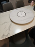 芝梵饭菜保温板加热菜板保温板暖菜板家用带电磁炉火锅暖菜板+火锅+自动旋转家庭旋转餐桌加热转盘 大理石纹丨70CM【电动+手动旋转】3000W火锅 实拍图
