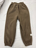 左西男童加绒裤子休闲裤2025新款儿童一体绒灯芯绒长裤潮 卡其色 130 实拍图
