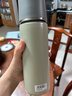 苏泊尔（SUPOR） 保温杯316L不锈钢大容量水杯学生保温杯男女士车载户外便携杯子 水墨绿【经典款】500ML 实拍图