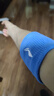 李宁（LI-NING）护腕【两只装】男女运动健身篮球护手腕吸汗加长手套训练扭伤防护 实拍图
