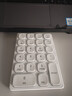 爱国者（aigo）N18ULTRA白色 数字键盘 无线蓝牙连接 可充电 22键 剪刀脚结构 财会柜台收银证券专用迷你小键盘 实拍图
