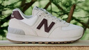 NEW BALANCE NB574官方休闲鞋女鞋复古舒适秋冬透气网鞋礼物轻便百搭运动鞋 米白色 WL574RCF 38 (脚长24.5cm)尺码详询客服 实拍图