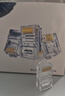 山泽 超五类网线水晶头 cat5e电脑千兆网络连接器 RJ45工程级8P8C超5类镀金水晶头 100个/盒 WL-5100 实拍图