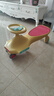 babycare扭扭车防侧翻儿童溜溜车摇摇车宝宝滑行玩具车3-6岁 洛克黄音乐款 实拍图