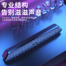 索爱（soaiy）A15长条电脑音响家用多媒体双频双声道台式机桌面小音箱游戏低音炮送礼礼物 炫酷黑 有线版 实拍图