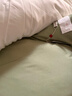 洁丽雅（Grace）纤维被子被芯单人学生宿舍加厚冬被7斤 150x200cm 奶白绿 实拍图