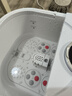 美的（Midea）泡脚桶电动按摩足浴盆加热恒温足疗按摩器洗脚盆熏泡按摩情人节礼物生日送长辈父母女友实用ZL206 实拍图