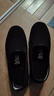 3515老北京布鞋男工作鞋软底休闲鞋透气一脚蹬传统布鞋 黑色  43 实拍图