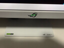 华硕ROG XG27ACMEG-W 27英寸显示器2K电竞显示器2K 240Hz超频260Hz HDR400 G-Sync 0.3ms响应 HDMI 2.1 实拍图