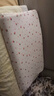 富安娜儿童乳胶枕 A类泰国进口抗菌儿童护颈低枕 一只装 50*30*3-5cm 白 实拍图