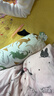 babycare婴儿安抚枕头宝宝多功能抱枕透气枕头6月-6岁-比奇角恐龙39*12cm 实拍图