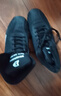 竞派高帮拳击鞋男女儿童散打搏击格斗训练鞋摔跤鞋健身武术鞋 黑色 42 实拍图