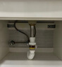 潜水艇（Submarine）SQ-1面盆洗手池ABS防臭下水管 S弯伸缩下水管防虫防臭 实拍图