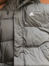 adidas 拒水防泼防风保暖鸭绒羽绒服面包服男女同款阿迪达斯官方   黑色   L 实拍图