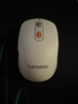 联想（Lenovo）无线蓝牙双模鼠标  便携办公鼠标 人体工程学设计 适用台式机一体机笔记本平板Howard白色 实拍图
