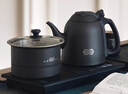 吉谷（K·KOU）全自动双边上水电热水壶多档恒温电茶壶锅壶同煮 茶台烧水壶一体桌茶具套装泡茶1.0L+0.8L TC017B 实拍图