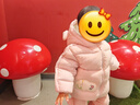 巴拉巴拉童装儿童羽绒服宝宝男女童2025冬装新款婴儿外套保暖上衣泡芙羽绒 实拍图