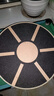 健身平衡板训练器儿童感统核心力量训练器材成人康复平衡盘 木质平衡板平衡板【直径约40cm】 实拍图