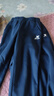 安踏加绒保暖运动裤男士直筒卫裤秋季针织户外跑步长裤平口休闲裤 实拍图