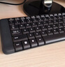 罗技（Logitech）MK220 键鼠套装 无线键鼠套装 办公键鼠套装  多媒体键鼠套装 带无线2.4G接收器 黑色 实拍图