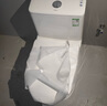 九牧（JOMOO）马桶 家用虹吸式马桶大冲力节水坐便器 防臭瞬冲 易洁抗菌马桶 行业爆款-双旋暴风冲11370-305坑 实拍图